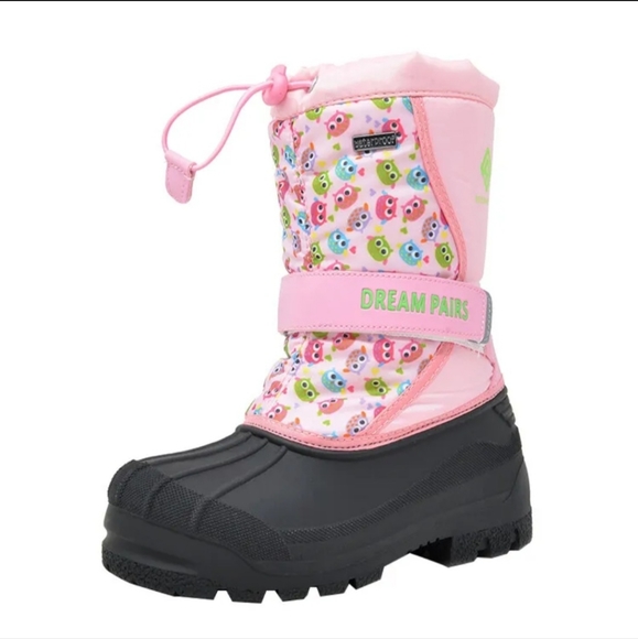 Dream Pairs Other - Dream Paris Kid Girls Mid Calf Watereproof Winter Snow Boots Kamick Color Pink